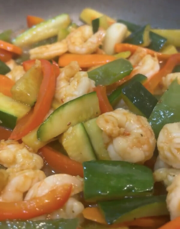 Quick Shrimp Stir fry