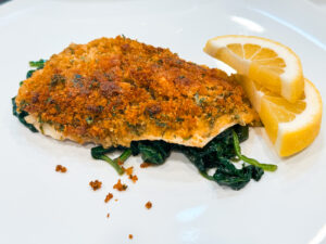 Read more about the article Filet of Sole Oreganata